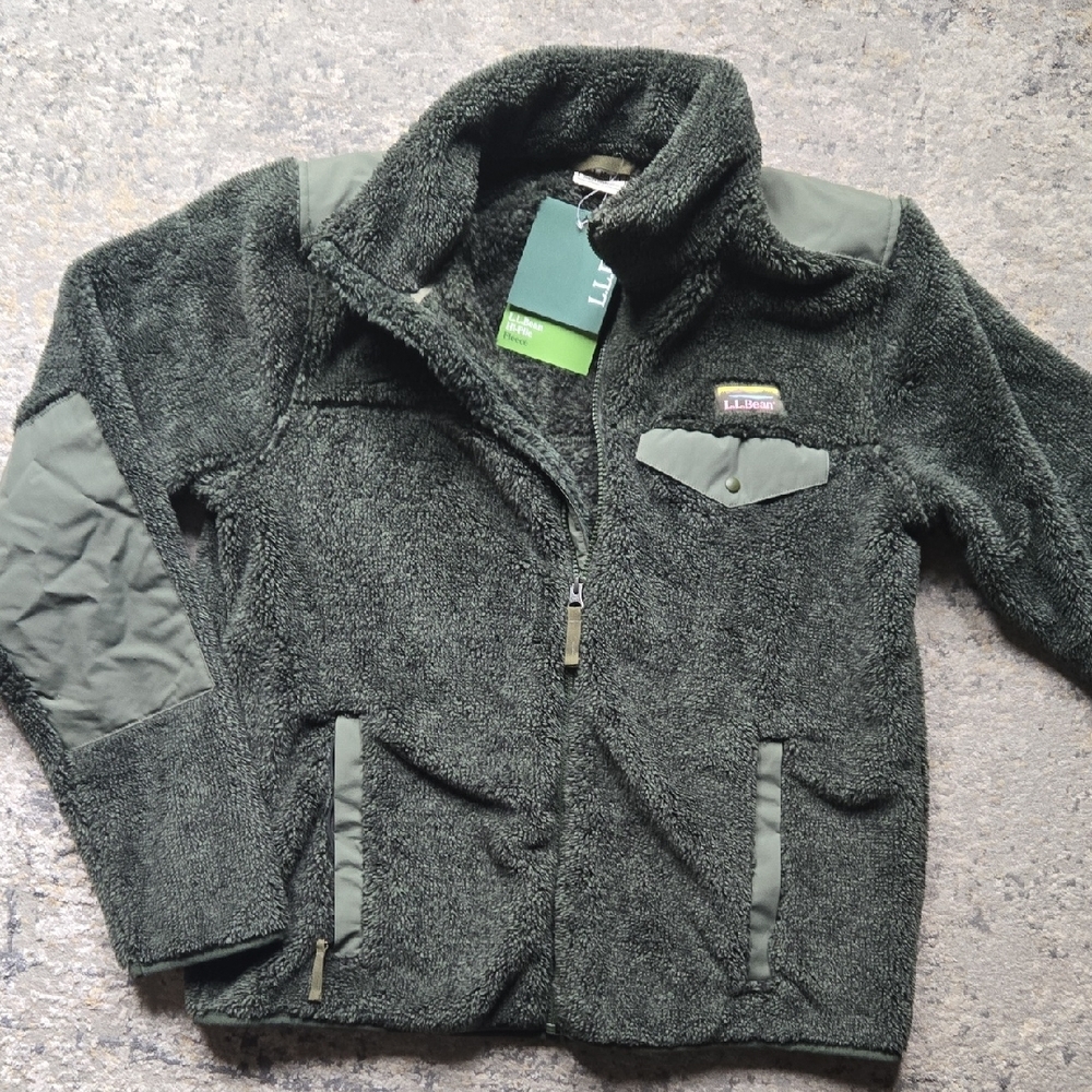 L.L. Bean Kids Fleece Jacket - Green